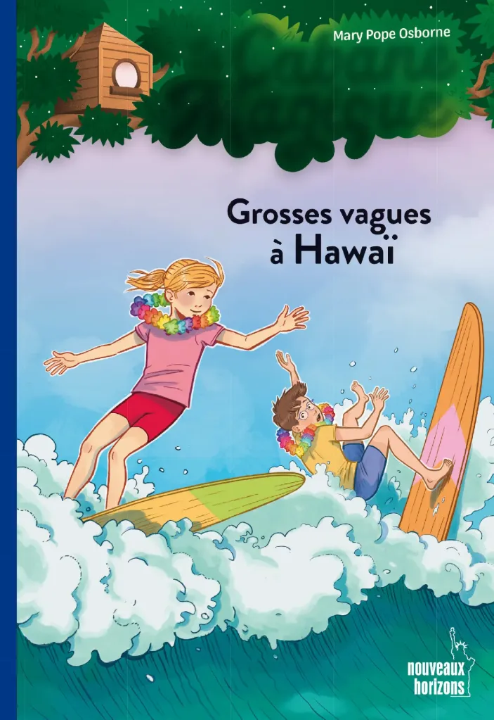 Grosses vagues à Hawaï