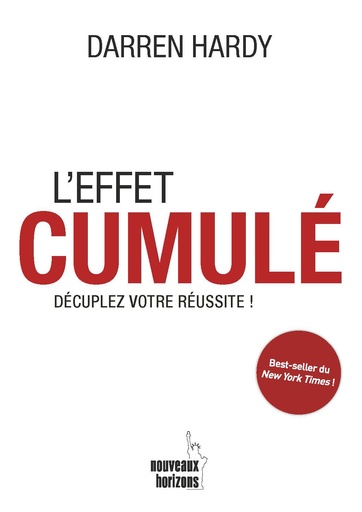 [9782357458239] L'effet cumulé - Hardy, Darren NH/Diateino 2024